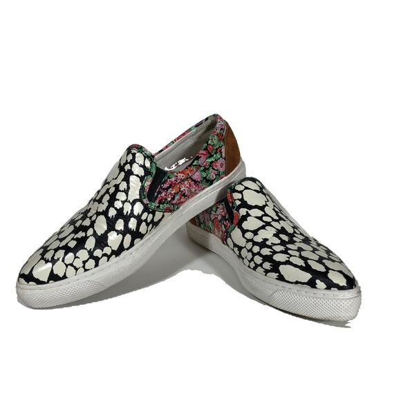 Coach Floral Animal Print Sneaker C103 Limited Edition, 6.5, Loafers Mob Wife - Picture 14 of 15